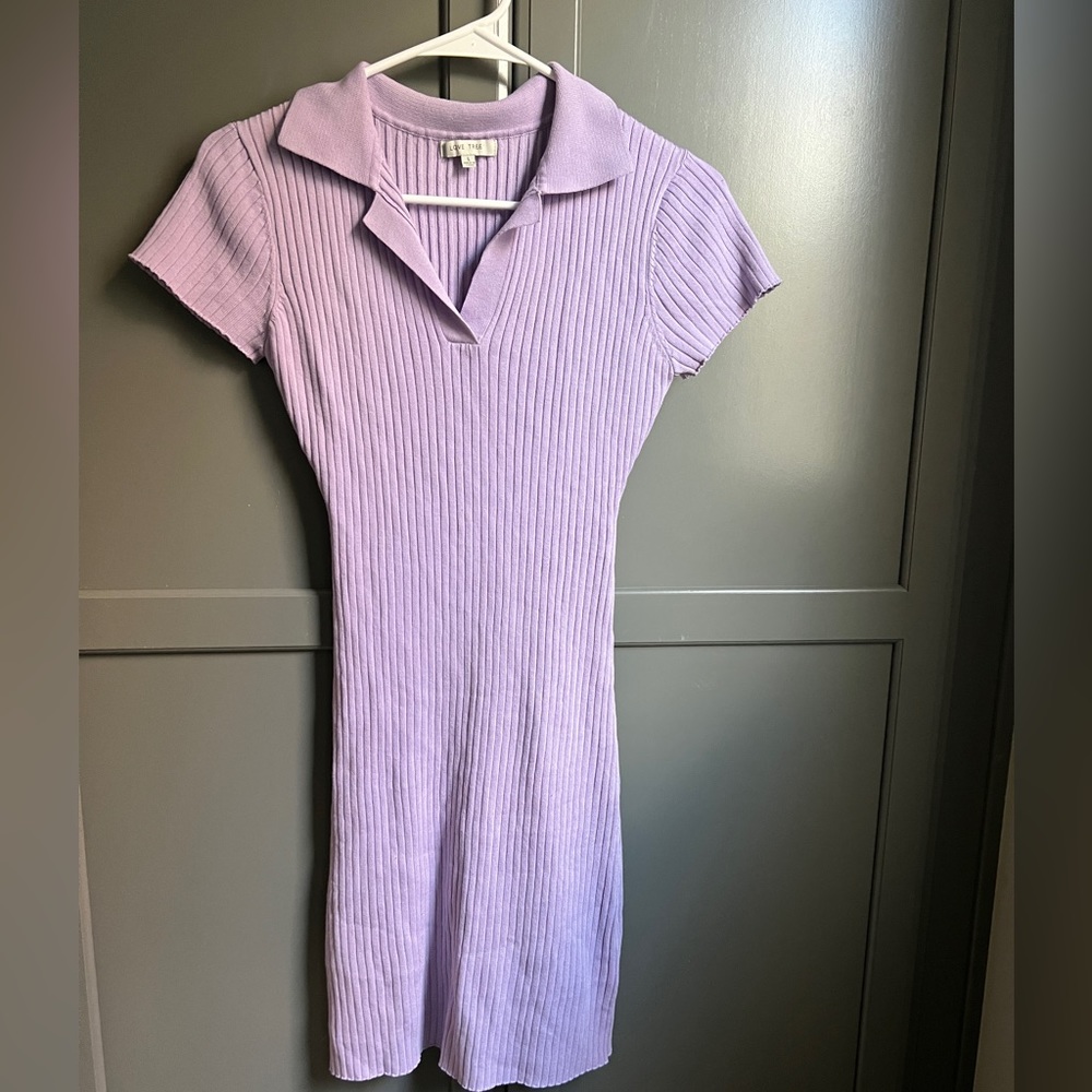 Purple dress